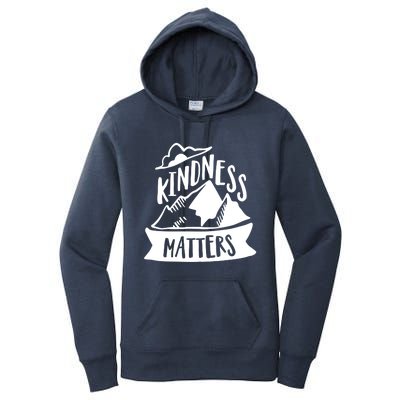 Kindness Matters Anti Bullying Kind Week Unity Day Cool Gift Women's Pullover Hoodie