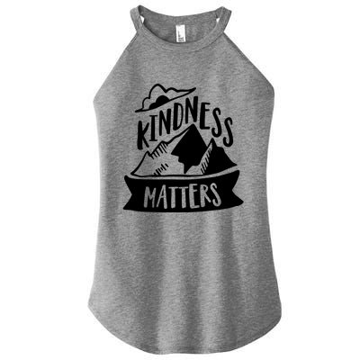 Kindness Matters Anti Bullying Kind Week Unity Day Cool Gift Women's Perfect Tri Rocker Tank