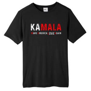 Kamala Make America Love Again Harris 2024 President Tall Fusion ChromaSoft Performance T-Shirt