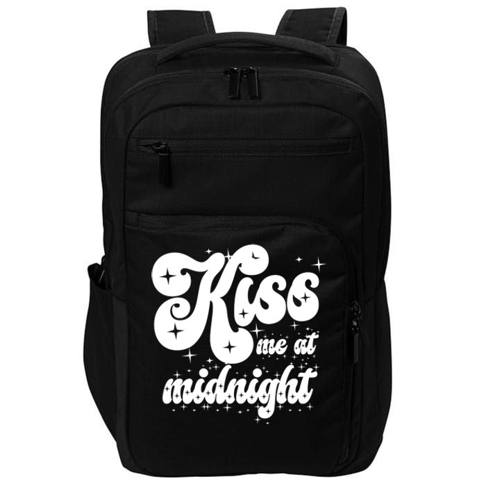 Kiss Me At Midnight Funny Happy New Years Eve Impact Tech Backpack