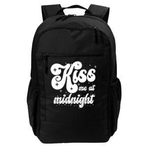 Kiss Me At Midnight Funny Happy New Years Eve Daily Commute Backpack