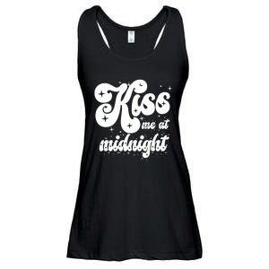 Kiss Me At Midnight Funny Happy New Years Eve Ladies Essential Flowy Tank