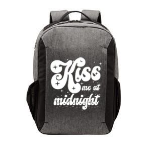 Kiss Me At Midnight Funny Happy New Years Eve Vector Backpack