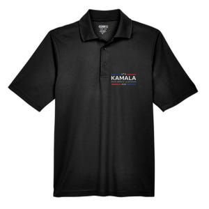 Kamala Make America Laugh Again American Flag 2024 Men's Origin Performance Pique Polo