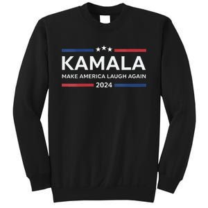 Kamala Make America Laugh Again American Flag 2024 Sweatshirt