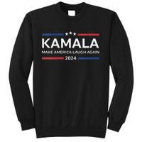 Kamala Make America Laugh Again American Flag 2024 Sweatshirt