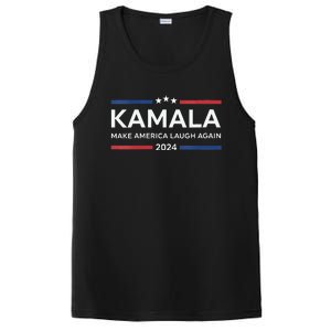 Kamala Make America Laugh Again American Flag 2024 PosiCharge Competitor Tank