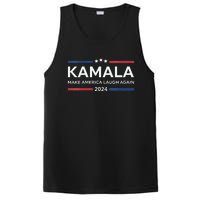 Kamala Make America Laugh Again American Flag 2024 PosiCharge Competitor Tank