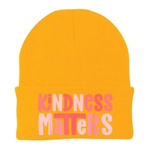 Kindness Matters Anti Bullying Shirts Teacher Gift Kind Knit Cap Winter Beanie