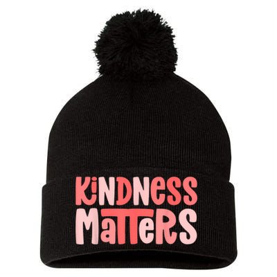 Kindness Matters Anti Bullying Shirts Teacher Gift Kind Pom Pom 12in Knit Beanie