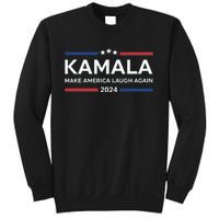 Kamala Make America Laugh Again American Flag 2024 Sweatshirt