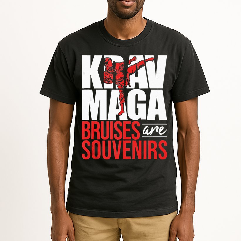 Krav Maga Bruises Are Souvenirs Israeli Self Defense MMA Tall T-Shirt