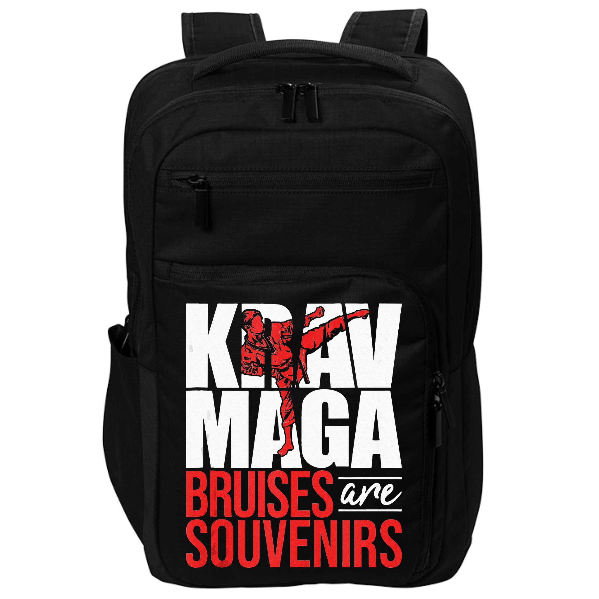 Krav Maga Bruises Are Souvenirs Israeli Self Defense MMA Impact Tech Backpack