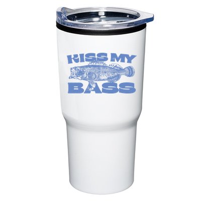 Kiss My Bass Vintage Fishing Tumbler