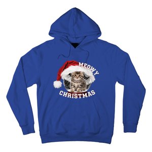 Kitten Meowy Christmas Gift Hoodie