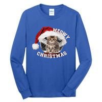 Kitten Meowy Christmas Gift Tall Long Sleeve T-Shirt