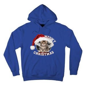 Kitten Meowy Christmas Gift Tall Hoodie