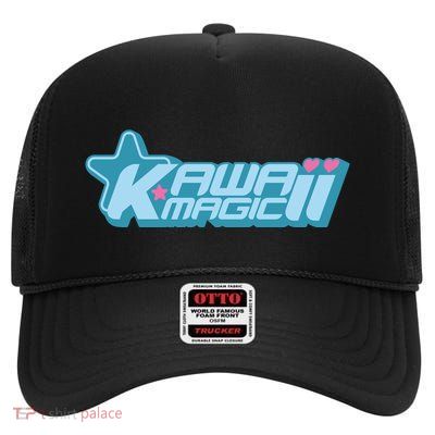 Kawaii Magic Cute Anime High Crown Mesh Back Trucker Hat