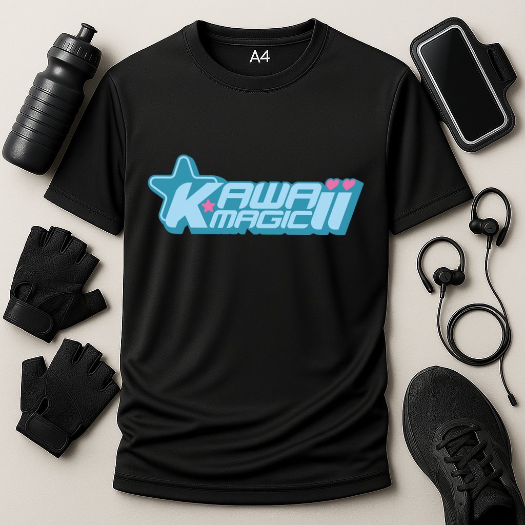 Kawaii Magic Cute Anime Cooling Performance Crew T-Shirt