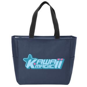 Kawaii Magic Cute Anime Zip Tote Bag