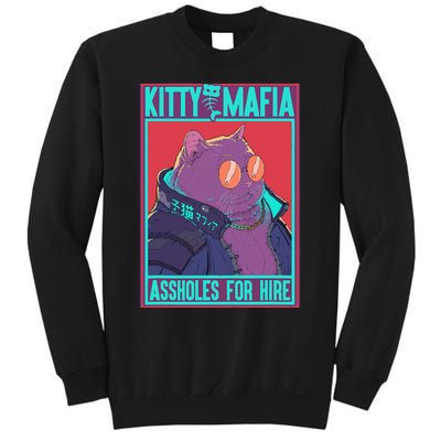 Kitty Mafia Cute Clothes Cat Japanese Aesthetic Sweatshirt