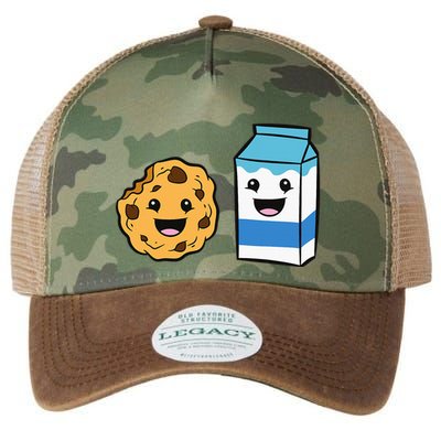 Kawaii Milk Chocolate Chip Cookie Legacy Tie Dye Trucker Hat