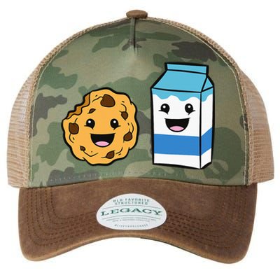 Kawaii Milk Chocolate Chip Cookie Legacy Tie Dye Trucker Hat