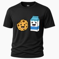 Kawaii Milk Chocolate Chip Cookie Cooling Performance Crew T-Shirt