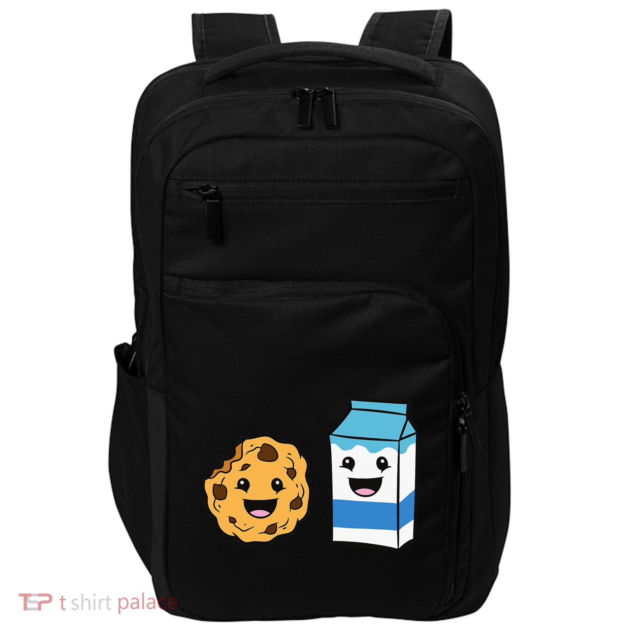 Kawaii Milk Chocolate Chip Cookie Impact Tech Backpack