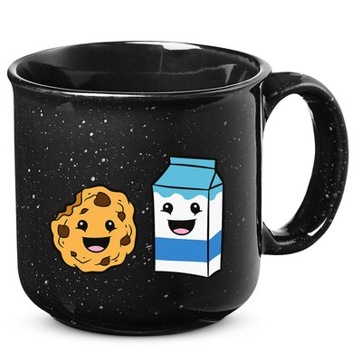 Kawaii Milk Chocolate Chip Cookie 15oz Campfire Ceramic Mug