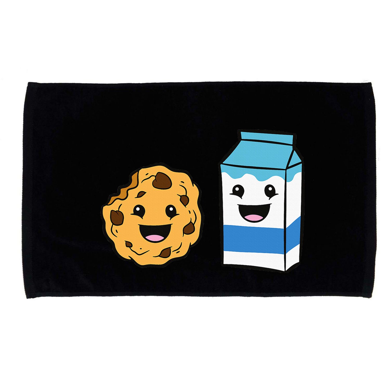 Kawaii Milk Chocolate Chip Cookie Microfiber Hand Towel