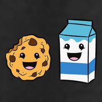 Kawaii Milk Chocolate Chip Cookie Microfiber Hand Towel