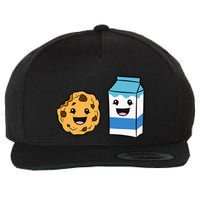 Kawaii Milk Chocolate Chip Cookie Wool Snapback Cap