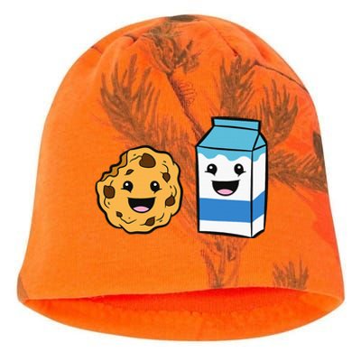 Kawaii Milk Chocolate Chip Cookie Kati - Camo Knit Beanie