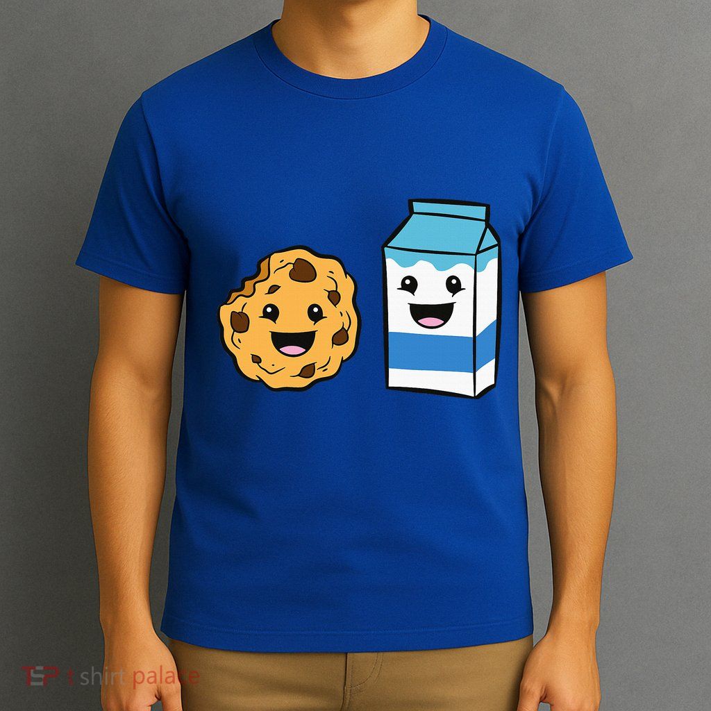 Kawaii Milk Chocolate Chip Cookie T-Shirt