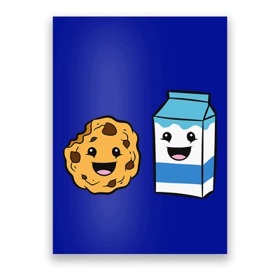 Kawaii Milk Chocolate Chip Cookie Poster
