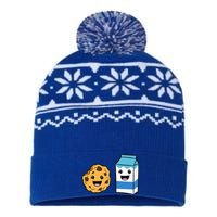 Kawaii Milk Chocolate Chip Cookie USA-Made Snowflake Beanie