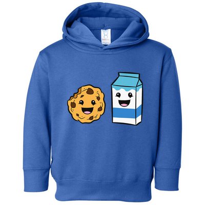 Kawaii Milk Chocolate Chip Cookie Toddler Hoodie