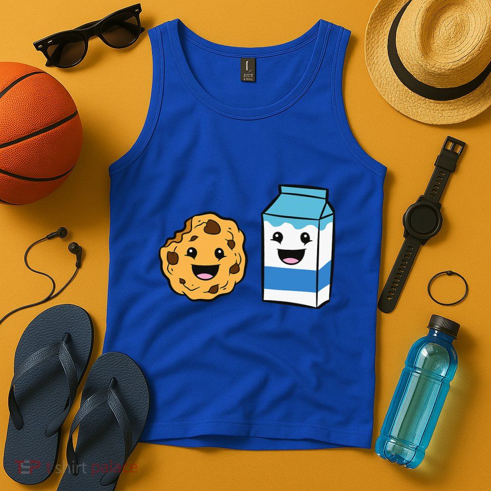 Kawaii Milk Chocolate Chip Cookie Tank Top