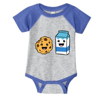 Kawaii Milk Chocolate Chip Cookie Infant Baby Jersey Bodysuit