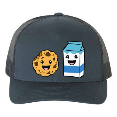 Kawaii Milk Chocolate Chip Cookie Yupoong Adult 5-Panel Trucker Hat