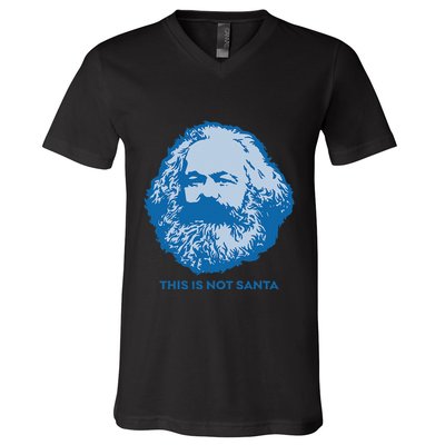 Karl Marxism Communism Socialism Philosophy V-Neck T-Shirt