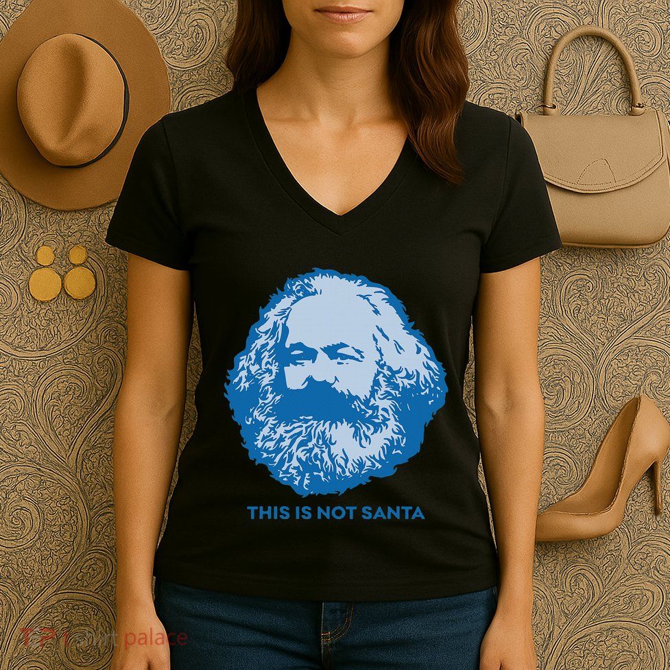 Karl Marxism Communism Socialism Philosophy Women's V-Neck T-Shirt