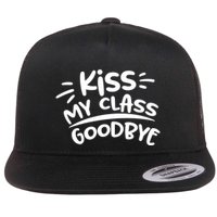 Kiss My Class Goodbye Funny Graduation Flatbill Hat