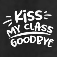 Kiss My Class Goodbye Funny Graduation 25L Jumbo Tote