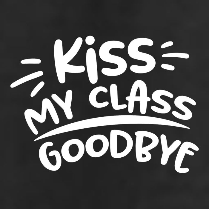 Kiss My Class Goodbye Funny Graduation 25L Jumbo Tote