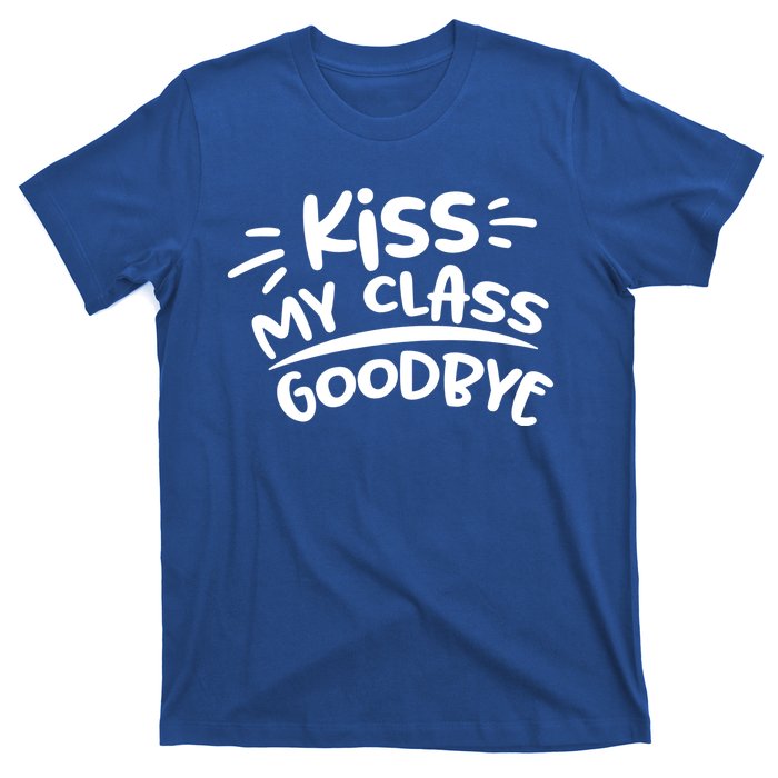 Kiss My Class Goodbye Funny Graduation T-Shirt