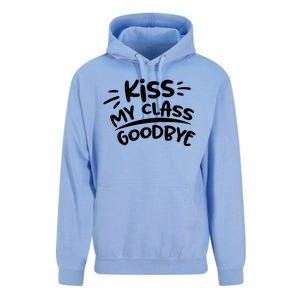 Kiss My Class Goodbye Funny Graduation Unisex Surf Hoodie