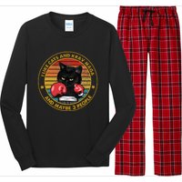 Krav Maga Cat Martial Arts Israel Defense Forces Long Sleeve Pajama Set