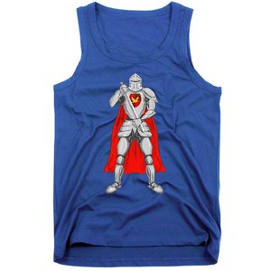 Knight Medieval Costume Funny Halloween Cosplay Lazy Gift Tank Top